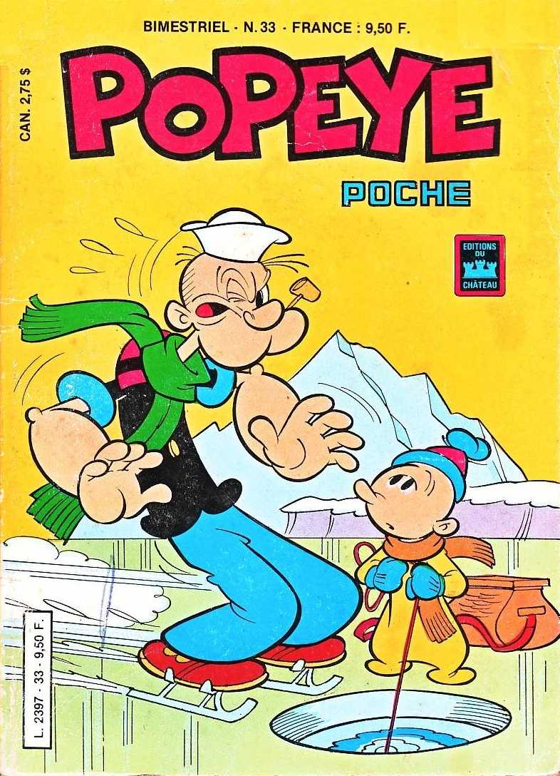 Scan de la Couverture Popeye Poche n 33